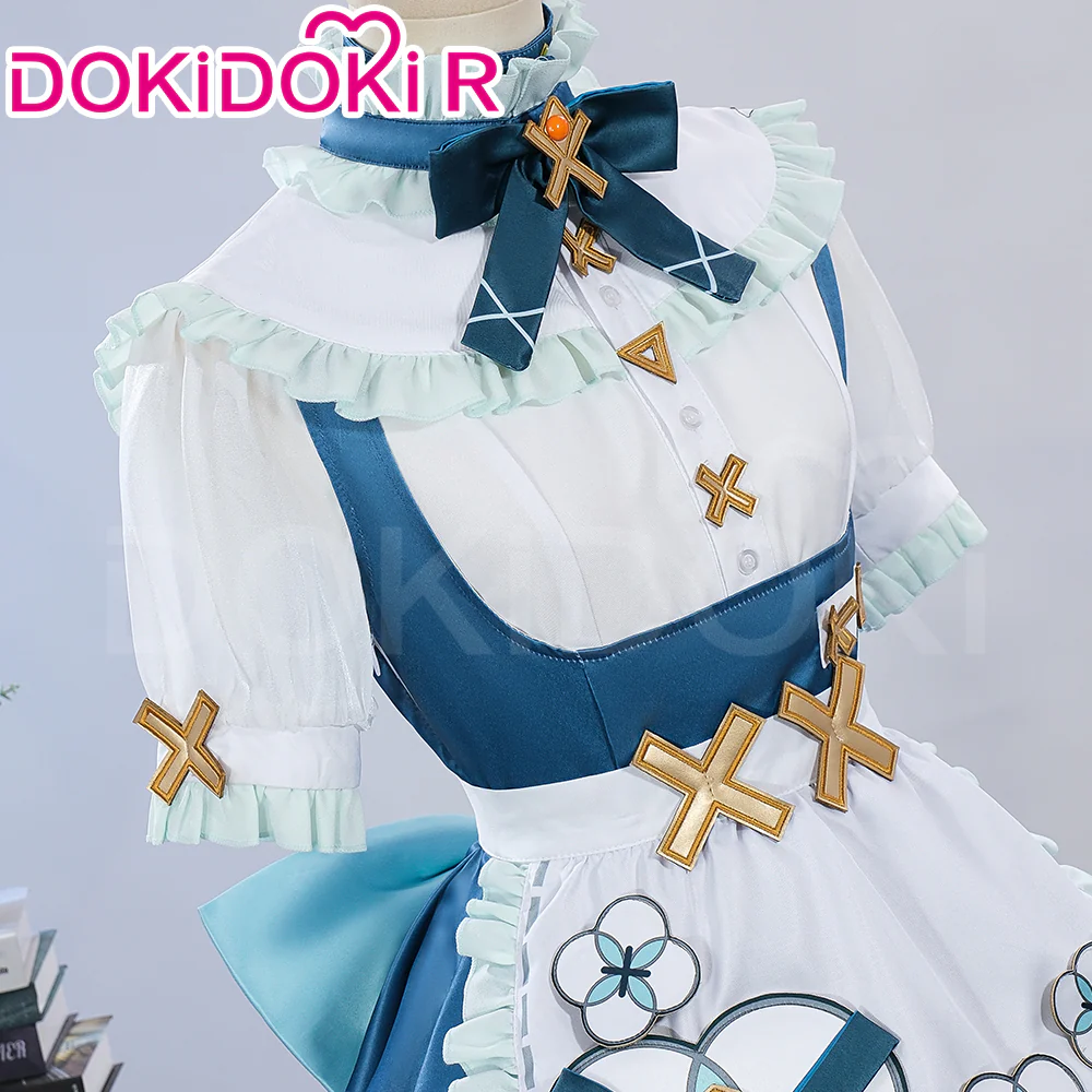 【Partially Ready for ship】【Size XS-XL】DokiDoki-R Game Genshin Impact × Cafe in Seoul Cosplay Faruzan Costume Maid - Image 4