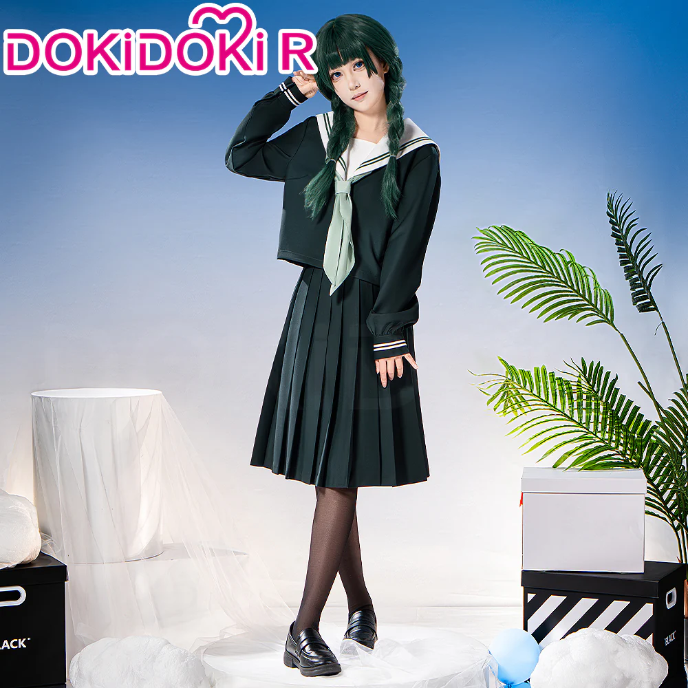 【Partially Ready For Ship】【Size XS-XL】【In Stock】DokiDoki-R Anime The Apothecary Diaries Cosplay Maomao Costume Mao Mao JK Uniform - Image 2