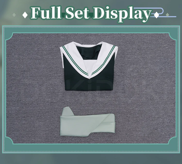 【Partially Ready For Ship】【Size XS-XL】【In Stock】DokiDoki-R Anime The Apothecary Diaries Cosplay Maomao Costume Mao Mao JK Uniform - Image 7