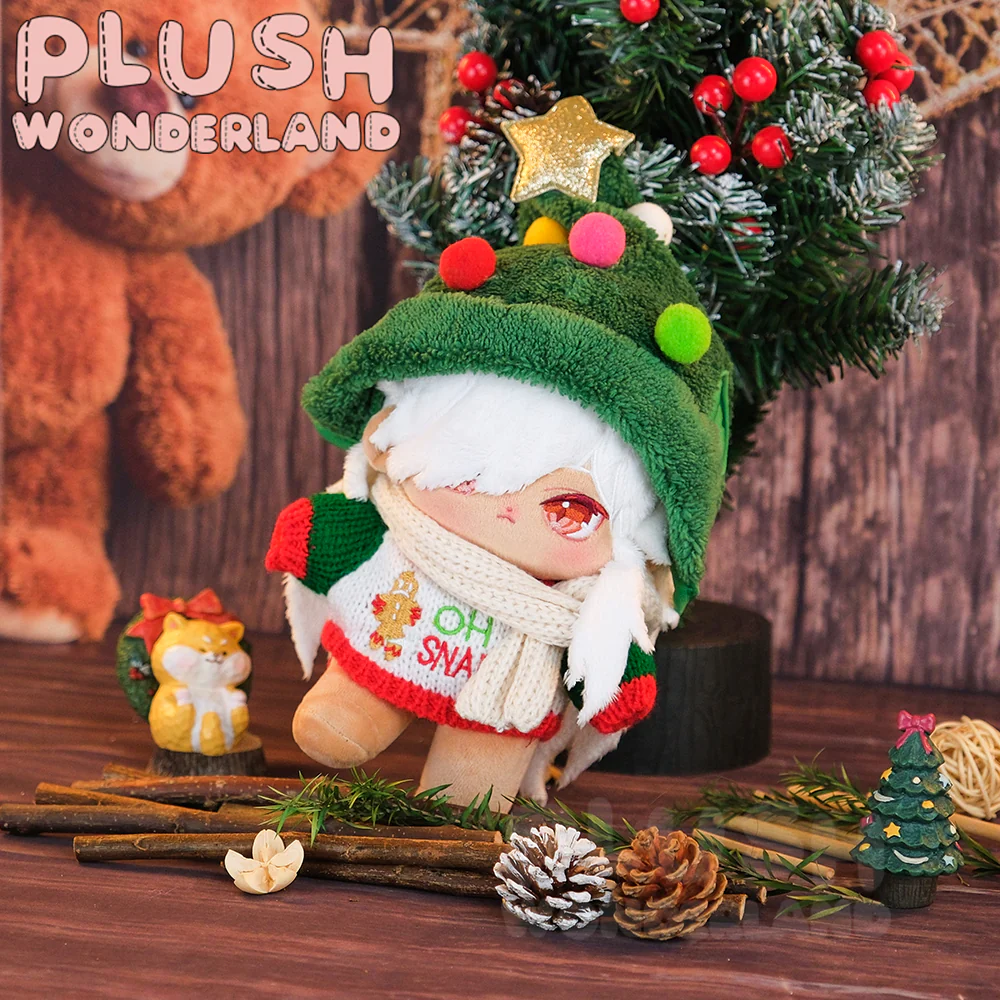 【US LOCAL SHIPPING】【Pay $1 More Get Clothes】【Consignment Sales】 PLUSH WONDERLAND Christmas and New Year Cape Doll Clothes 20CM - Image 4