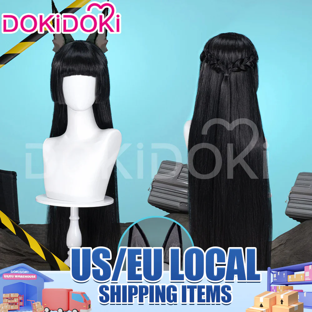 【US/EU LOCAL SHIPPING 】DokiDoki Game Zenless Zone Zero Cosplay Hoshimi Miyabi Cosplay Wig