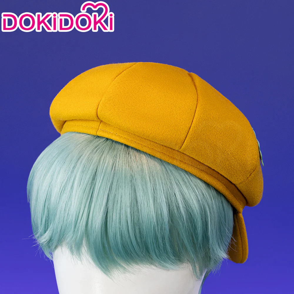 【US LOCAL SHIPPING 】DokiDoki Movie Anime Cosplay Men Wig / Hat Short Straight Green Hair - Image 7
