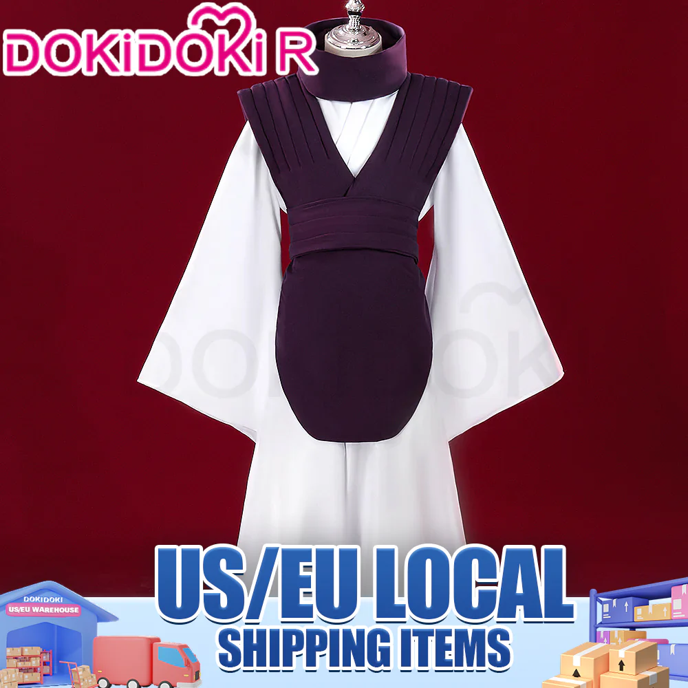 【US/EU LOCAL SHIPPING 】DokiDoki-R Anime Cosplay White Red Costume / Wig