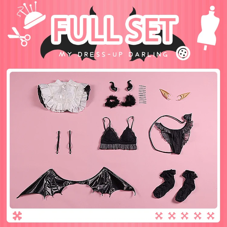 【Partially Ready For Ship】DokiDoki-SR Anime Cosplay Cute Devil Halloween Costume - Image 6