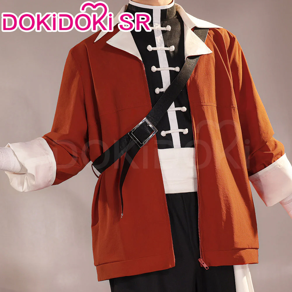 【US/EU LOCAL SHIPPING】DokiDoki-SR Anime Cosplay Red Costume / Wig - Image 3