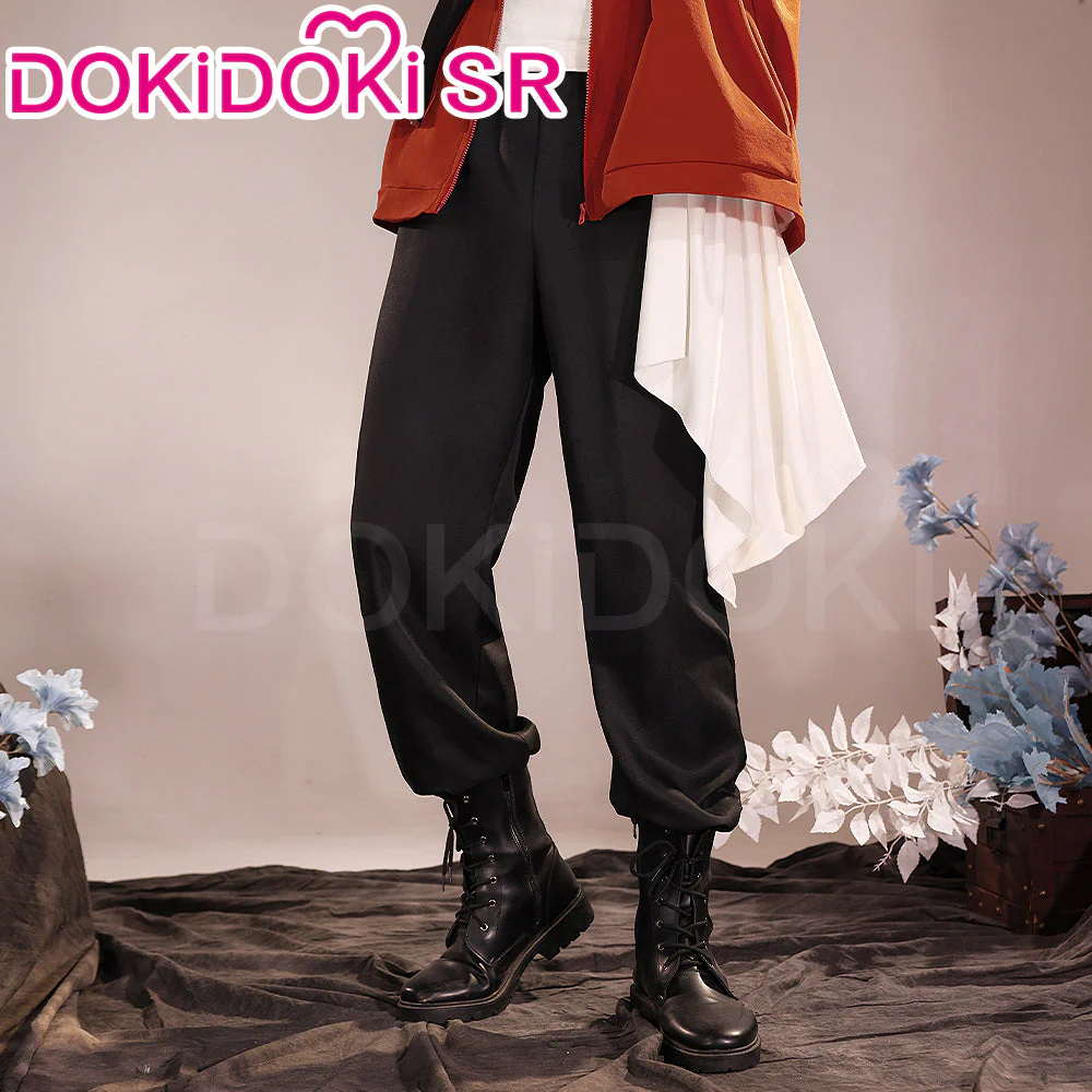 【US/EU LOCAL SHIPPING】DokiDoki-SR Anime Cosplay Red Costume / Wig - Image 6