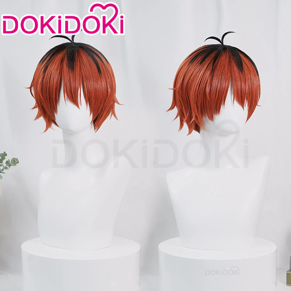 【US/EU LOCAL SHIPPING】DokiDoki-SR Anime Cosplay Red Costume / Wig - Image 8