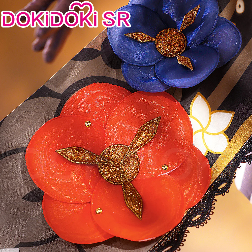 【US LOCAL SHIPPING 】DokiDoki-SR Game Genshin Impact Cosplay Chiori Costume / Wig Fontaine - Image 4