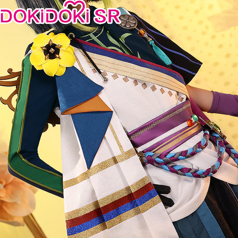 【US LOCAL SHIPPING】DokiDoki-SR Game Genshin Impact Cosplay Tighnari Costume / Wig / Ears Dendro Sumeru - Image 6