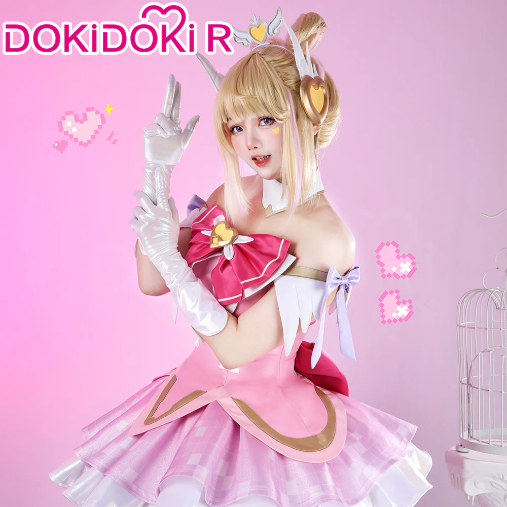 【Size XS-2XL】DokiDoki-R Game Cosplay Costume Magical Girl Fight Suit - Image 2