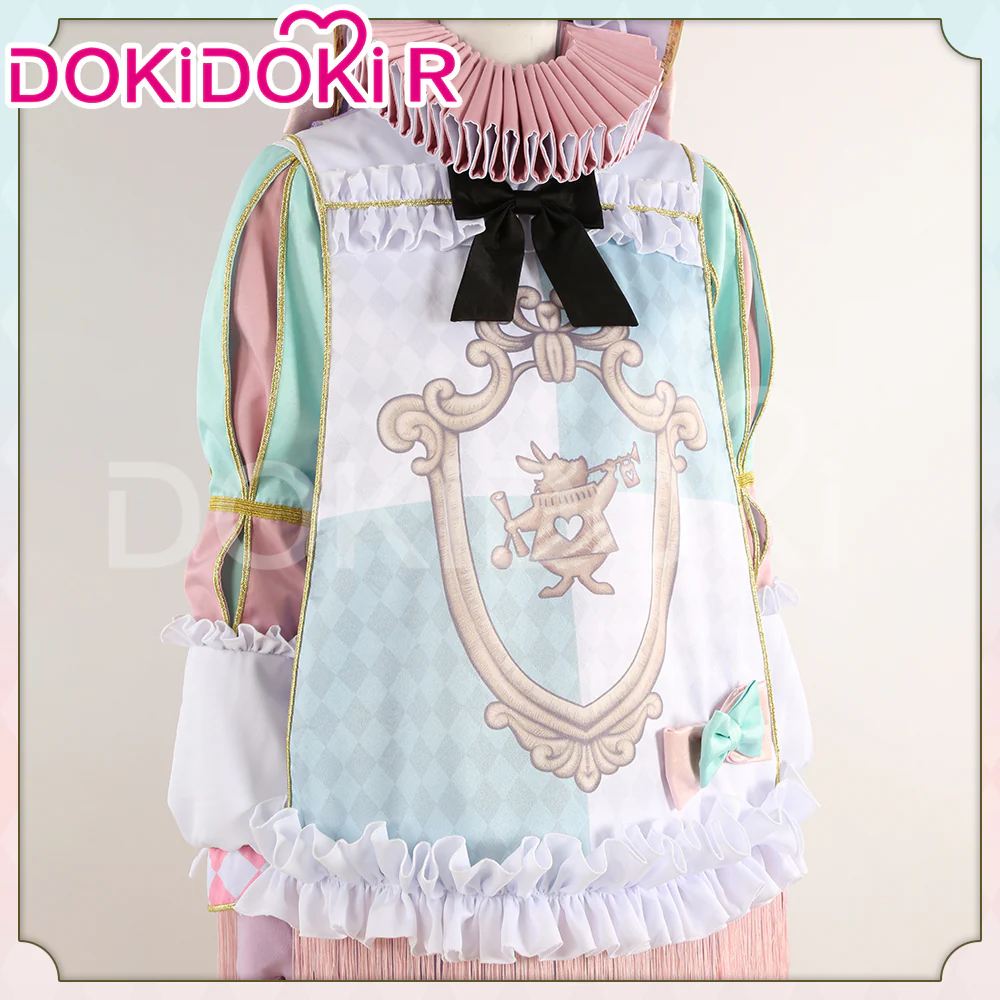 【Size XS-3XL】DokiDoki-R Game Cosplay Costume / Wig The Queendom of Roses' White Rabbit Festival - Image 4