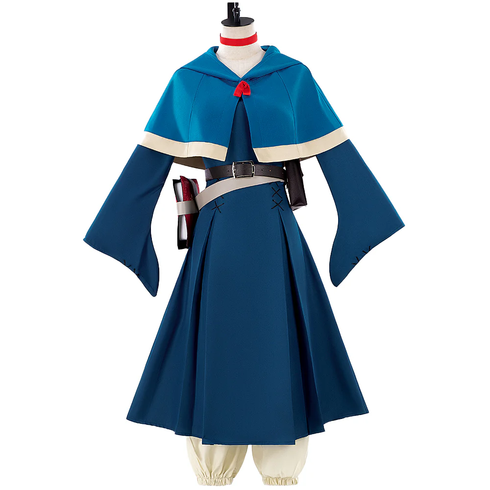 【Partially Ready For Ship】【XS-3XL】DokiDoki-N Anime Delicious in Dungeon Cosplay Marcille Donato Costume Dungeon Mesh - Image 6