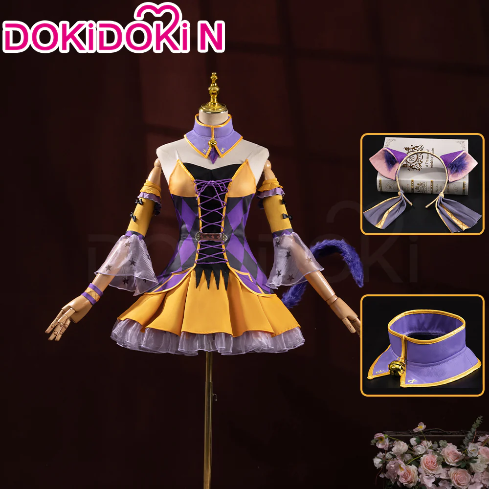 【In Stock】【Size XS-2XL】DokiDoki-N Anime Cosplay Reem Costume Halloween